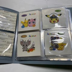 ポケモンパン デコキャラシールホルダー 当選品 くさタイプデザイン　ニャオハ➕シール34枚セットの画像