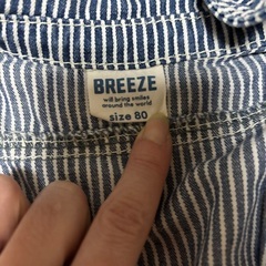 半袖ロンパースの画像