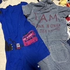 半袖ロンパースの画像