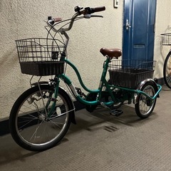 自転車　三輪車Tricycle Bike/現状品/リサイクル品/の画像