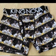 KING NOVA CATS 猫柄　ボクサーパンツ　Lサイズ　3枚セットの画像