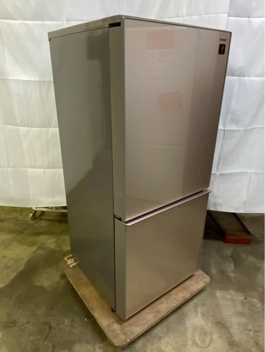 【成約済み】SHARP 2ドア冷蔵庫 SJ-GD14D-C 2018年製 137L 両開き