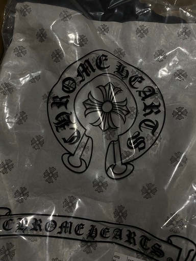 新品未開封 Chrome Hearts ブラックパーカー   