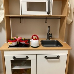 おままごとキッチン一式の画像