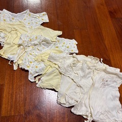 新生児　肌着　ガーゼ　手袋の画像