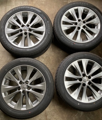 【お取引決まりました】MILEVER 235/50R18 24年製　夏タイヤ　トヨタ　タイヤホイールセット　アルファード　ベルファイア