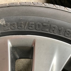 MILEVER 235/50R18 24年製　夏タイヤ　トヨタ　タイヤホイールセット　アルファード　ベルファイアの画像
