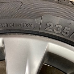 MILEVER 235/50R18 24年製　夏タイヤ　トヨタ　タイヤホイールセット　アルファード　ベルファイアの画像