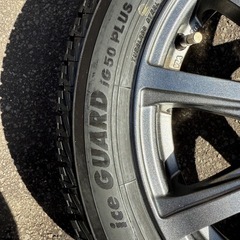 17インチタイヤホイールセット　ホイール美品　年式新しいスタッドレスタイヤの画像