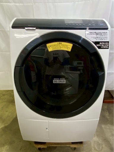 【成約済み】日立 ドラム式洗濯機 BD-SG100EL 2019年製 洗濯10kg乾燥6kg