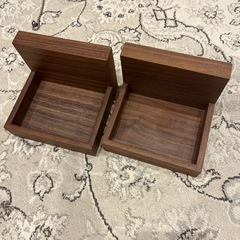 壁に付けられる家具トレー　2個　無印良品　の画像