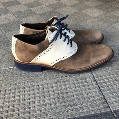 Cole Haan 30サイズ　茶色　ブラウン　青　US12の画像