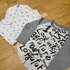 ⑨男の子95cm長そでTシャツ6枚の画像