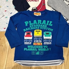 ⑨男の子95cm長そでTシャツ6枚の画像