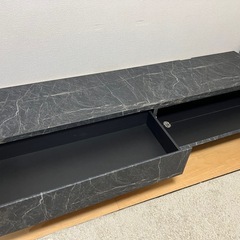 LOWYA テレビボード 大理石風の画像
