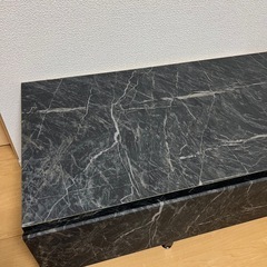 LOWYA テレビボード 大理石風の画像