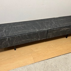 LOWYA テレビボード 大理石風の画像