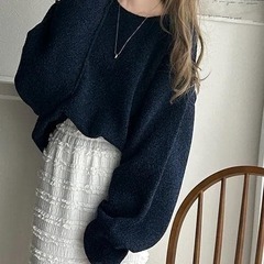 Classical Elf モール糸ジャカード編みニットプルオーバーの画像