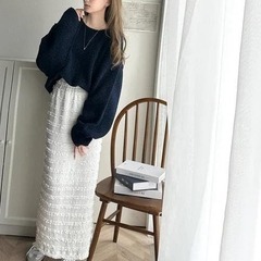 Classical Elf モール糸ジャカード編みニットプルオーバーの画像