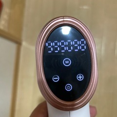脱毛器 デジタル表示付きの画像