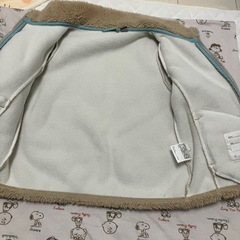 ユニクロフリースジャンバー　110cmの画像