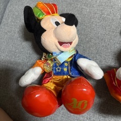 ディズニー40周年ぬいぐるみの画像