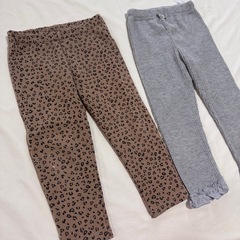 🌈パンツ2点セット　100の画像