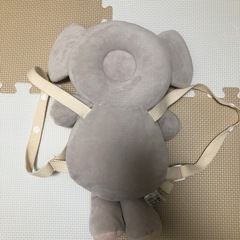ベビー　転倒防止クッション　ぞうさんの画像