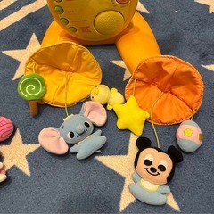 ディズニー　やわらかガラガラメリーデラックス  赤ちゃんの画像