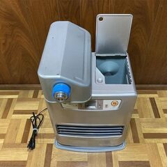 中古　トヨトミ　石油ファンヒーター　TOYOTOMI LC-32F　シルバーの画像