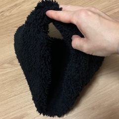 ニット帽とネックウォーマーの画像