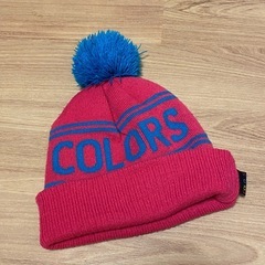 ニット帽とネックウォーマーの画像