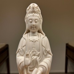 白磁　普賢菩薩像の画像