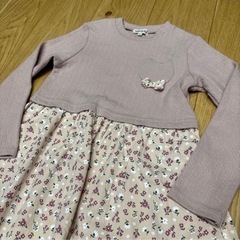 【取引中】⑲女の子120cmワンピースの画像