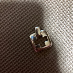 TIFFANY＆Co. オープンクロス シルバーネックレス 925トップの画像