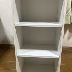 カラーボックス　3段の画像