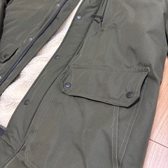 ikka ボアライナー3WAYマウンテンパーカー　メンズLサイズの画像