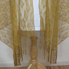 ストール　イエロー②の画像
