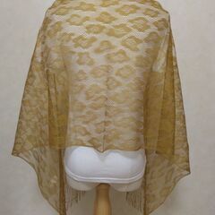 ストール　イエロー②の画像
