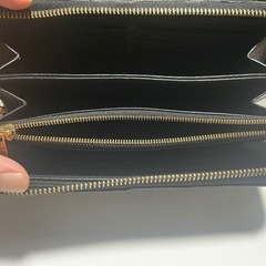 LOUIS VUITTON ジッピー・ウォレット モノグラム・アンプラント ノワール M61864の画像