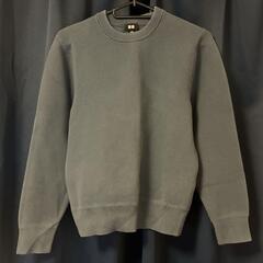 ウォッシャブルストレッチミラノリブクルーネックセーターの画像