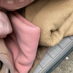 毛布 5枚 セット ペット 当て物 緩衝材 未チェックの画像