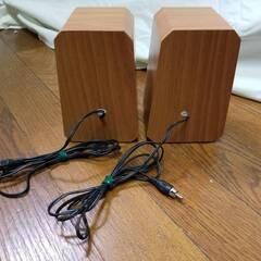 小型スピーカー　左右セット　音出し未確認の画像