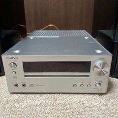 【動作未確認】ONKYOのスピーカーとCDレシーバーのセットの画像