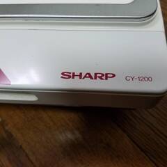 SHARP シャープ　電子調理器　CY-1200 IHクッキングヒーター IH調理器 IHコンロ IH　動作確認済みの画像