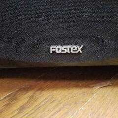 FOSTEX アクティブサブウーファー (リアパネル欠品) 音出し未確認　ジャンクにての画像