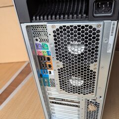 ②　HP Z820 Xeon E5-2643V2　K6000　ストレージ無し　ワークステーション　3DCG　映像編集　CAD　設計　開発の画像