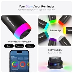 HidrateSpark PRO STEEL 21oz/621mlの画像