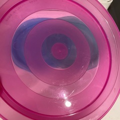カラープラスチック皿の画像