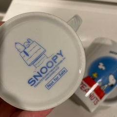 スヌーピー　マグカップ2個の画像